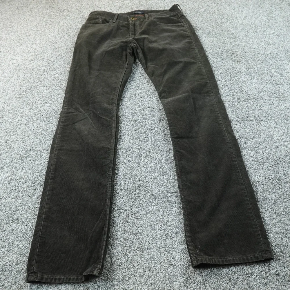 Banana Republic Pants Mens 32X32 Brown Corduroy Cord 5 Pocket Chino Straight